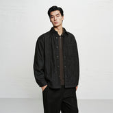 Men's Oversized Quilted Shirt